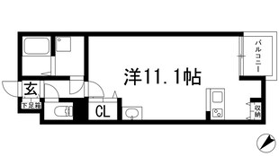 レオネクストリバーサイド1の物件間取画像